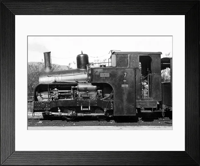 Framed Print : Locomotive Aylwin on the Snowdon Mountain Railway Framed Print : Locomotive Aylwin on the Snowdon Mountain Railway