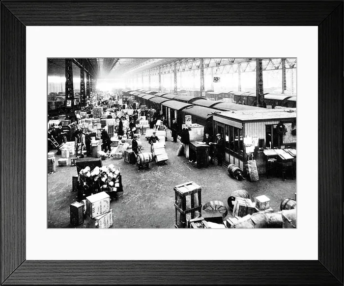 Framed Print : Paddington Goods Depot early 1900s Framed Print : Paddington Goods Depot early 1900s