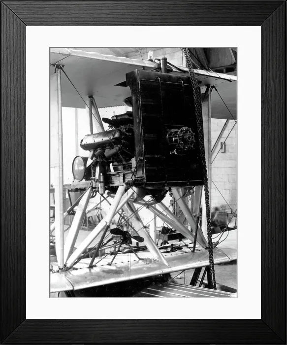 Framed Print : Seal flying boat under construction Framed Print : Seal flying boat under construction