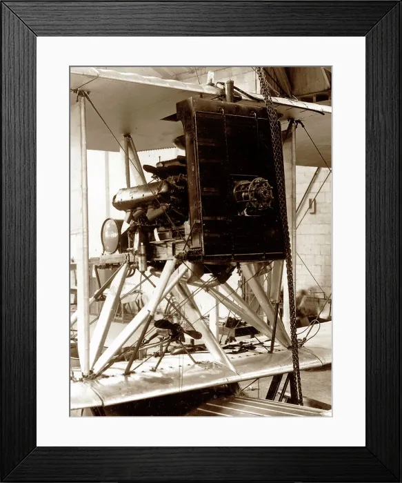 Framed Print : Seal flying boat under construction Framed Print : Seal flying boat under construction