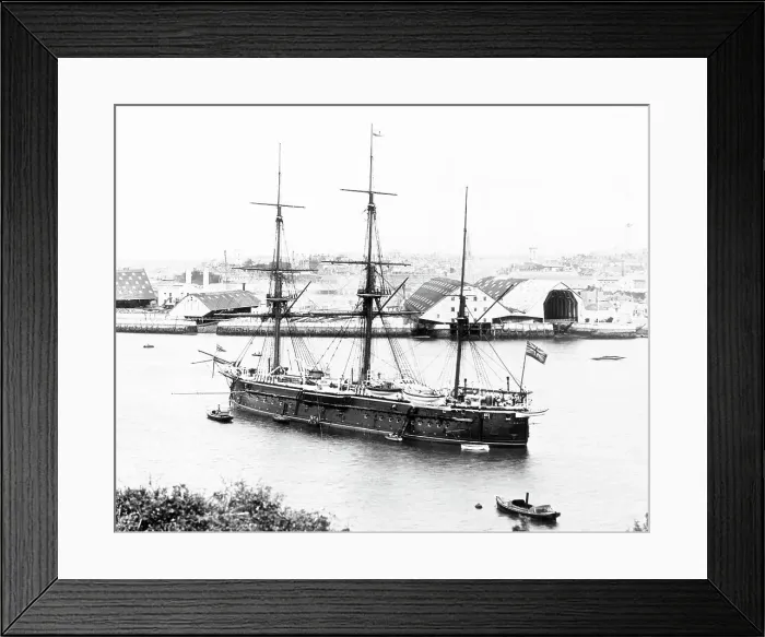 Framed Print : HMS Swiftsure Devonport Dockyard Framed Print : HMS Swiftsure Devonport Dockyard