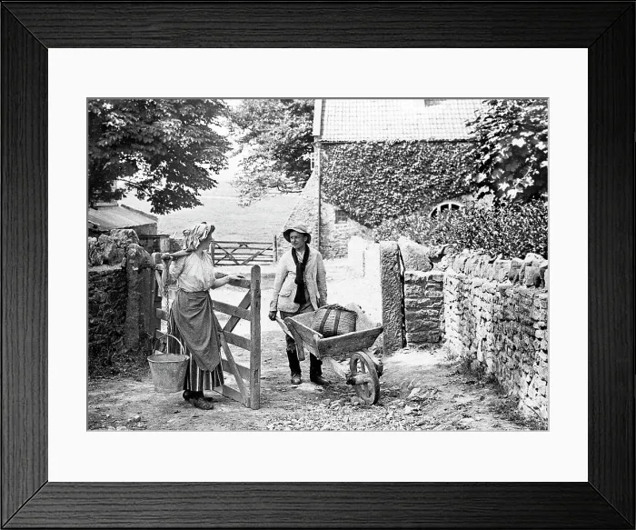 Framed Print : Rural idyll Framed Print : Rural idyll