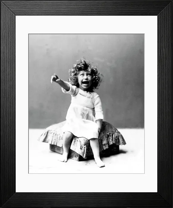 Framed Print : Child Study Victorian period Framed Print : Child Study Victorian period