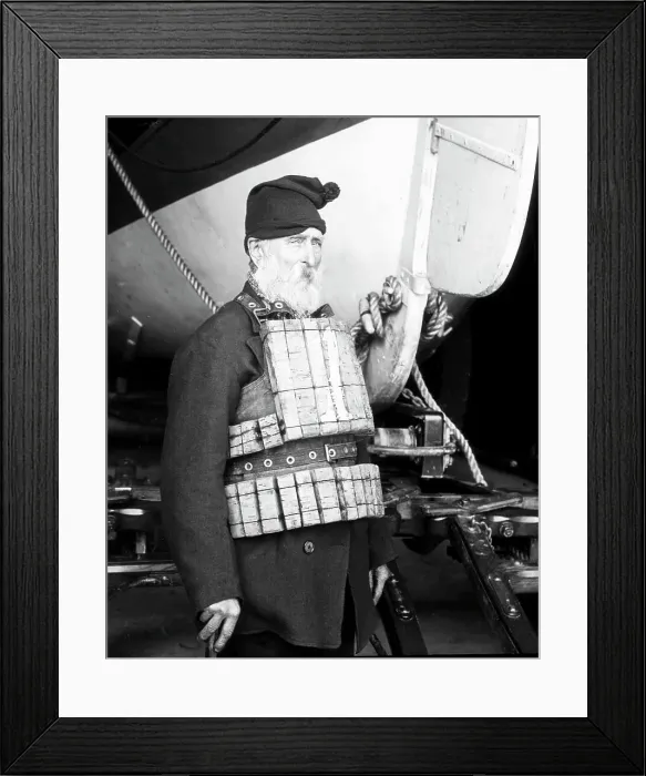 Framed Print : Lifeboatman Victorian period Framed Print : Lifeboatman Victorian period