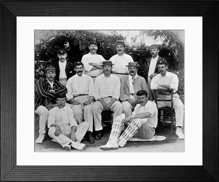 Framed Print : The Players Cricket Team in 1895 Framed Print : The Players Cricket Team in 1895