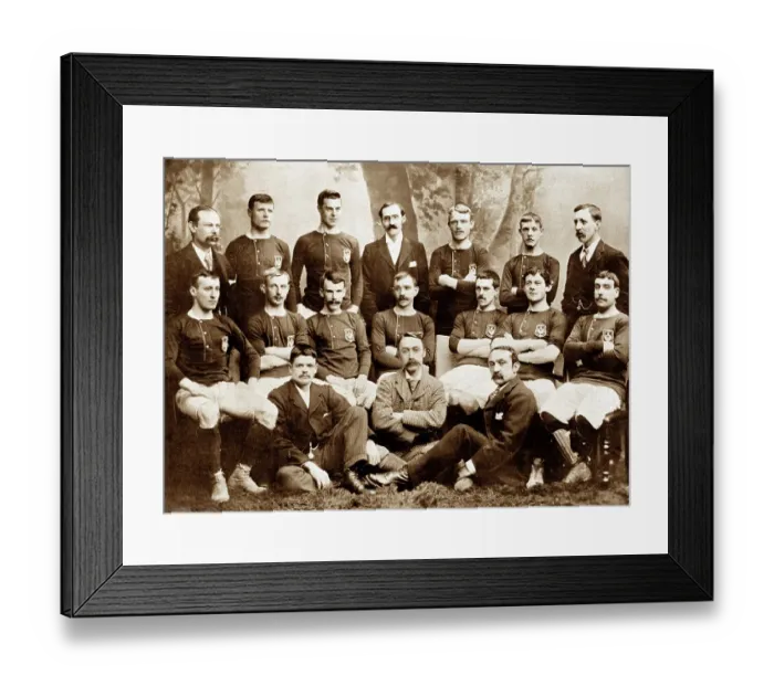 Framed Print : Scotland National Football Team in 1895 Framed Print : Scotland National Football Team in 1895