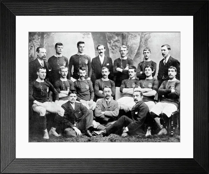 Framed Print : Scotland National Football Team in 1895 Framed Print : Scotland National Football Team in 1895