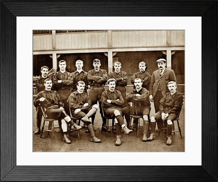 Framed Print : Wolverhampton Wanderers Football Club in 1895 Framed Print : Wolverhampton Wanderers Football Club in 1895