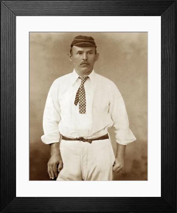 Framed Print : Arthur Shrewsbury Victorian Cricketer Framed Print : Arthur Shrewsbury Victorian Cricketer