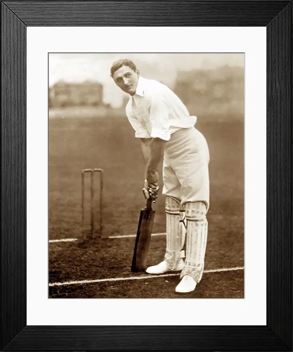 Framed Print : C. B. Fry Victorian Cricketer Framed Print : C. B. Fry Victorian Cricketer