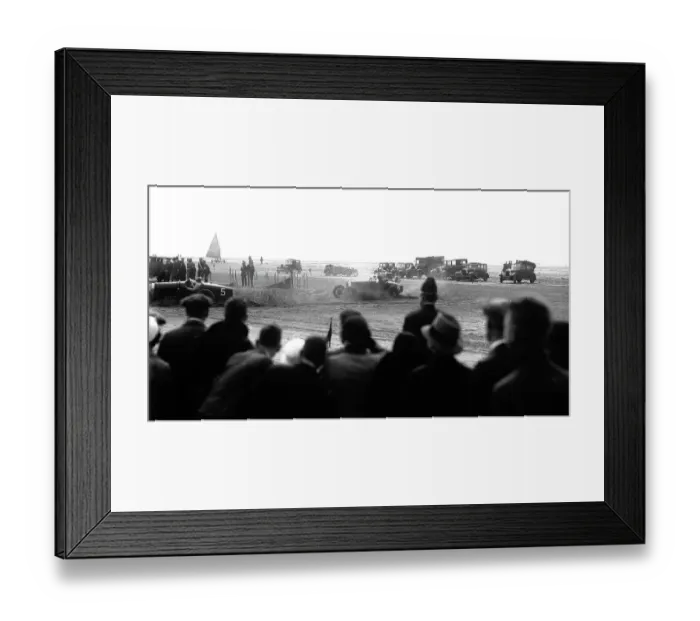 Framed Print : Southport beach motor racing in 1934 Framed Print : Southport beach motor racing in 1934