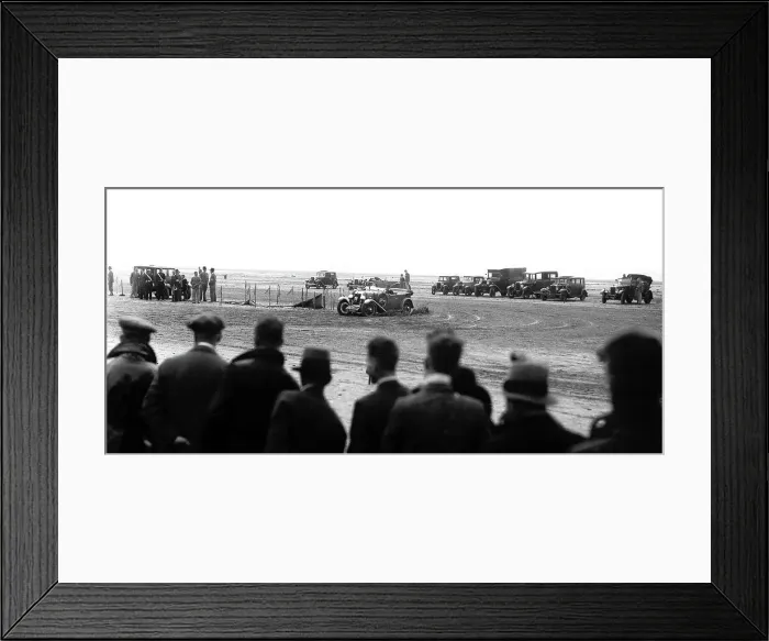 Framed Print : Southport beach motor racing in 1934 Framed Print : Southport beach motor racing in 1934