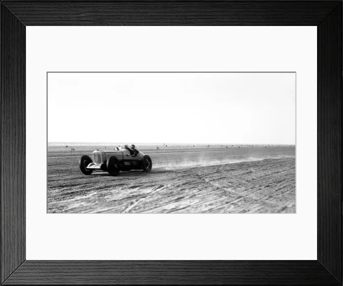 Framed Print : Southport beach motor racing in 1934 Framed Print : Southport beach motor racing in 1934