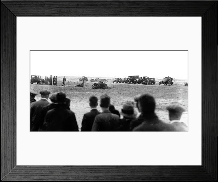 Framed Print : Southport beach motor racing in 1934 Framed Print : Southport beach motor racing in 1934