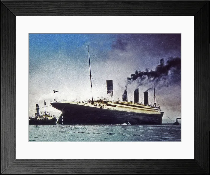 Framed Print : The Loss of the Titanic Magic Lantern Slide 1912 Framed Print : The Loss of the Titanic Magic Lantern Slide 1912