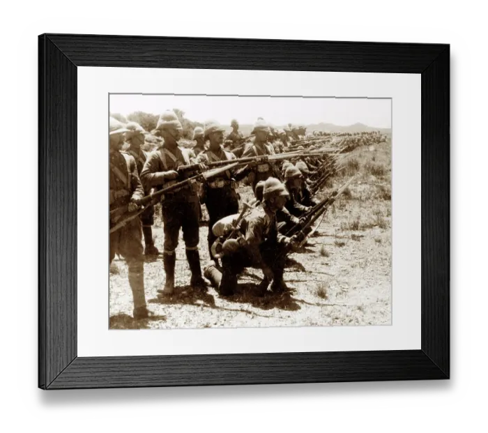 Framed Print : Boer War 5th Dragoon Guards at Naauwpoort Victorian period Framed Print : Boer War 5th Dragoon Guards at Naauwpoort Victorian period