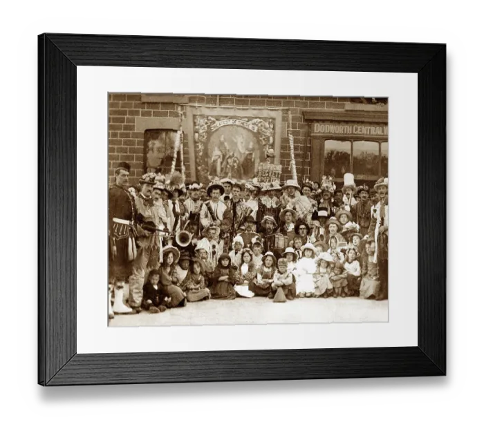 Framed Print : Dodworth near Barnsley Miners Gala early 1900s Framed Print : Dodworth near Barnsley Miners Gala early 1900s