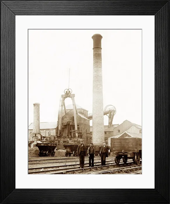 Framed Print : Backworth Colliery early 1900s Framed Print : Backworth Colliery early 1900s