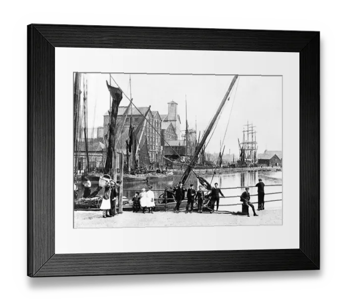 Framed Print : Ipswich, Docks Framed Print : Ipswich, Docks