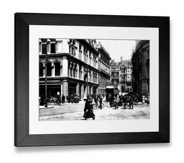 Framed Print : Ipswich Princes Street early 1900s Framed Print : Ipswich Princes Street early 1900s