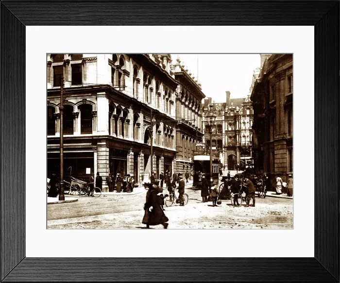 Framed Print : Ipswich Princes Street early 1900s Framed Print : Ipswich Princes Street early 1900s