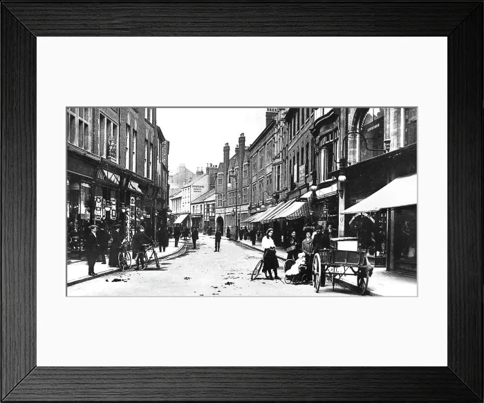 Framed Print : Kettering, Newland Street Framed Print : Kettering, Newland Street
