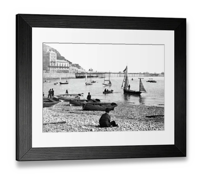 Framed Print : Llandudno, Victorian period Framed Print : Llandudno, Victorian period
