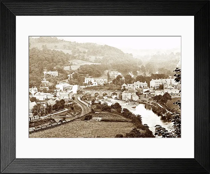 Framed Print : Llangollen early 1900s Framed Print : Llangollen early 1900s
