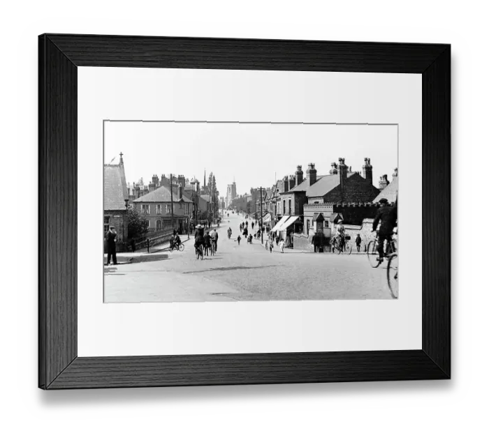 Framed Print : Long Eaton Derby Road early 1900s Framed Print : Long Eaton Derby Road early 1900s