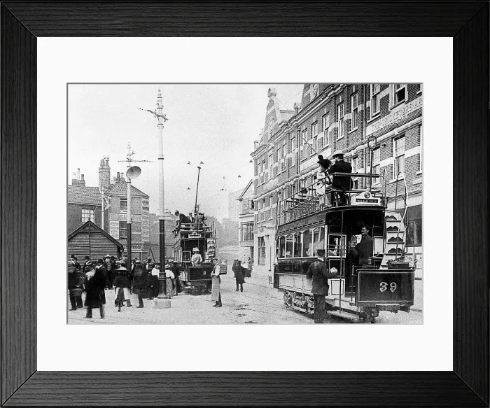 Framed Print : Orford Place Norwich Edwardian period, early 1900s Framed Print : Orford Place Norwich Edwardian period, early 1900s