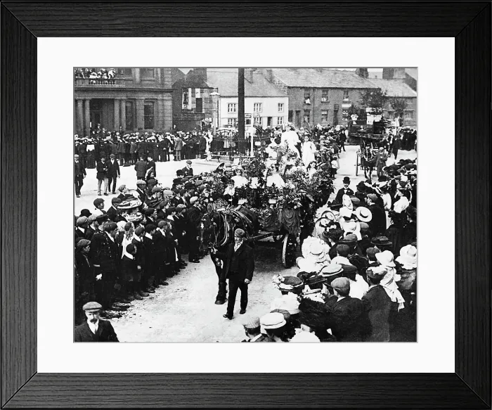 Framed Print : Otley Festival, early 1900s Framed Print : Otley Festival, early 1900s