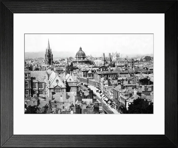 Framed Print : Oxford Victorian period Framed Print : Oxford Victorian period