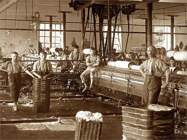 Lancashire Spinning Mill Victorian period