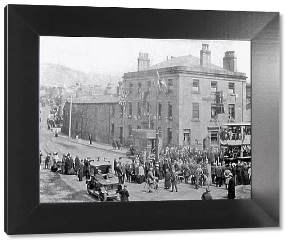 Rawtenstall - opening of electric tramway 1909