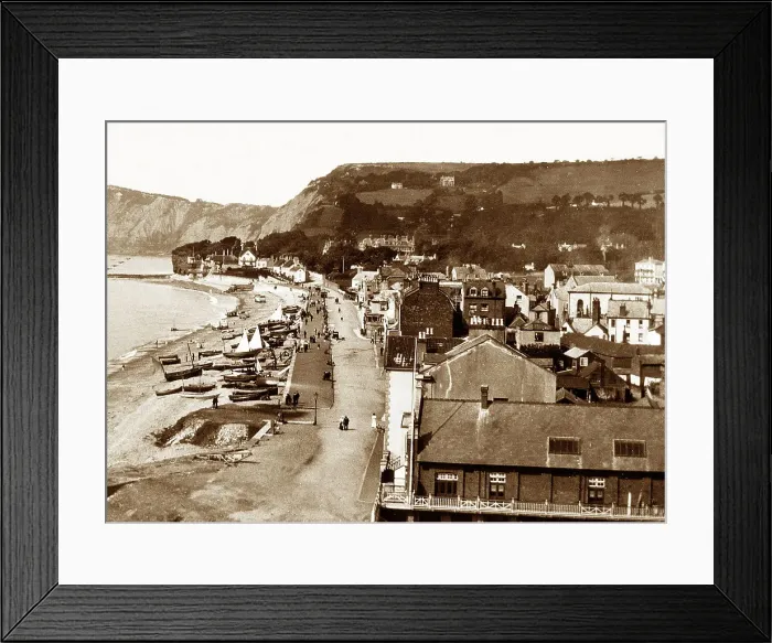 Framed Print : Sidmouth, Victorian period Framed Print : Sidmouth, Victorian period