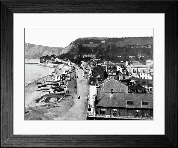 Framed Print : Sidmouth Devon Victorian period Framed Print : Sidmouth Devon Victorian period