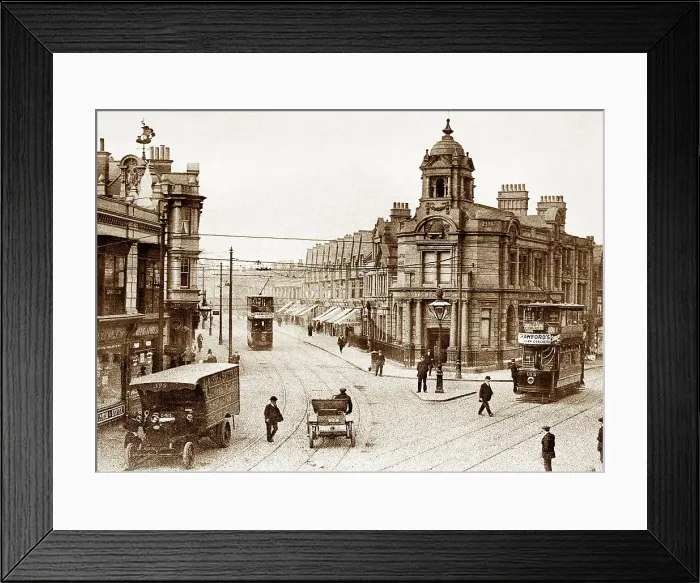 Framed Print : Smethwick Cape Hill early 1900s Framed Print : Smethwick Cape Hill early 1900s