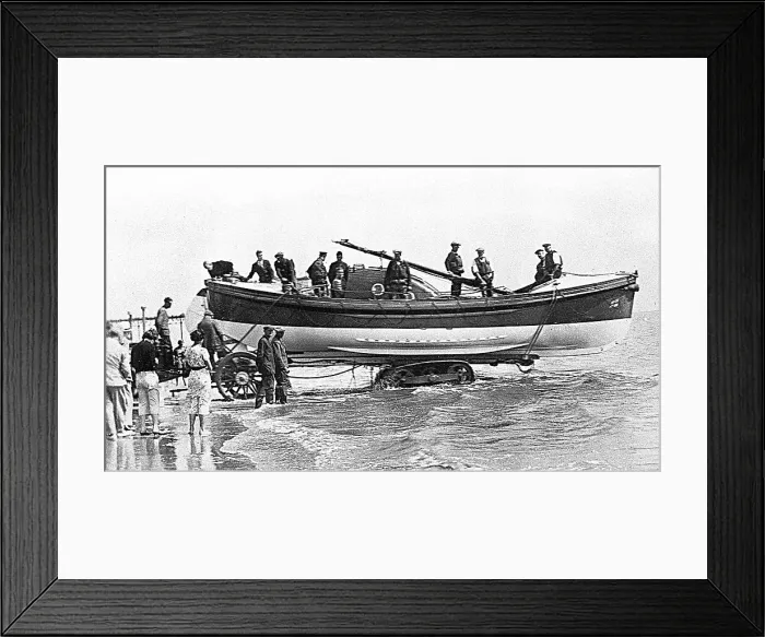 Framed Print : Skegness, Lifeboat, Anne Allen 1932 Framed Print : Skegness, Lifeboat, Anne Allen 1932