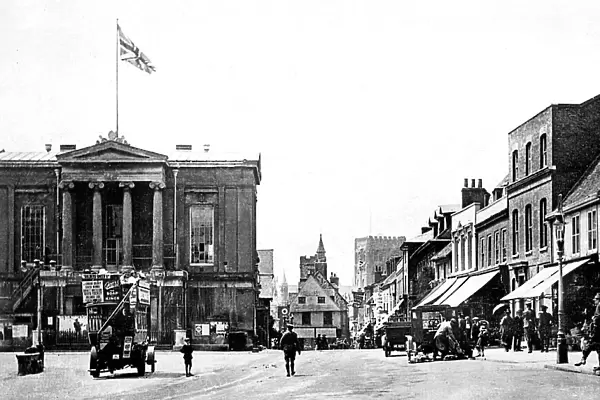 St. Albans Market Place early 1900s