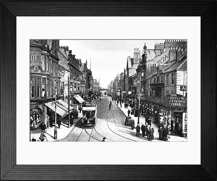 Framed Print : South Shields, King Street Framed Print : South Shields, King Street