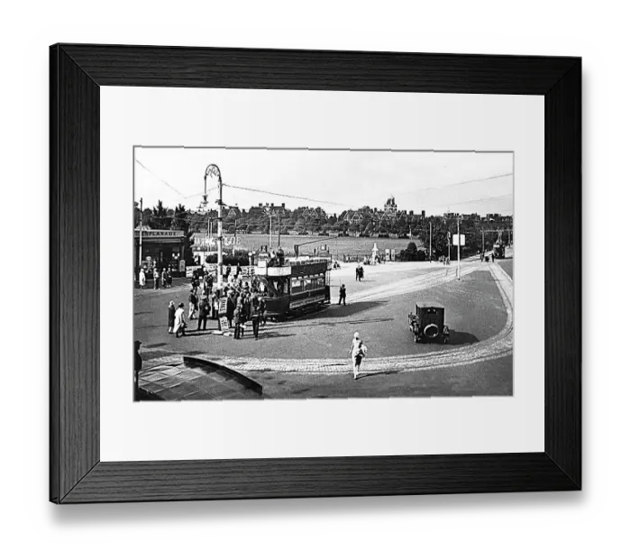 Framed Print : Southsea, Clarence Pier tram term Framed Print : Southsea, Clarence Pier tram term