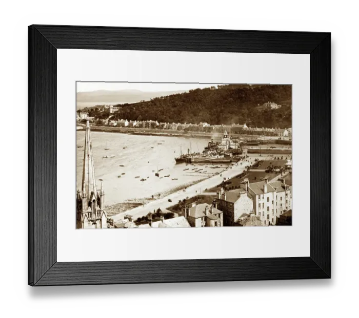 Framed Print : Rothesay, Isle of Bute, Victorian period Framed Print : Rothesay, Isle of Bute, Victorian period