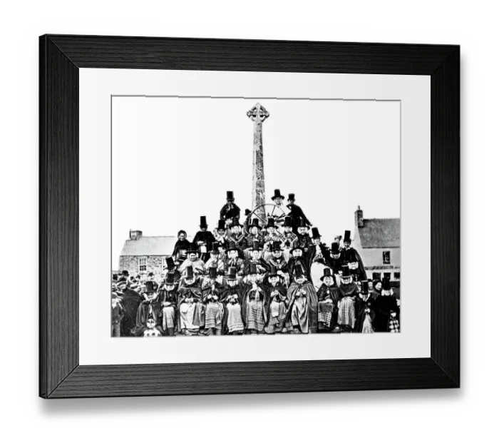 Framed Print : St. David's Wales Victorian period Framed Print : St. David's Wales Victorian period