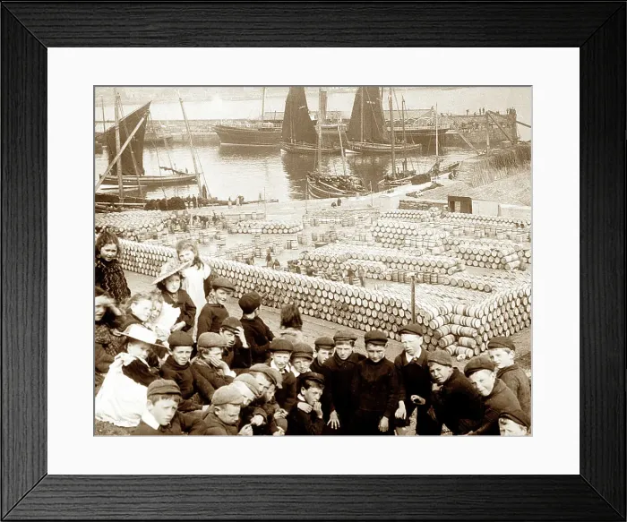 Framed Print : Wick, Scotland, Victorian period Framed Print : Wick, Scotland, Victorian period