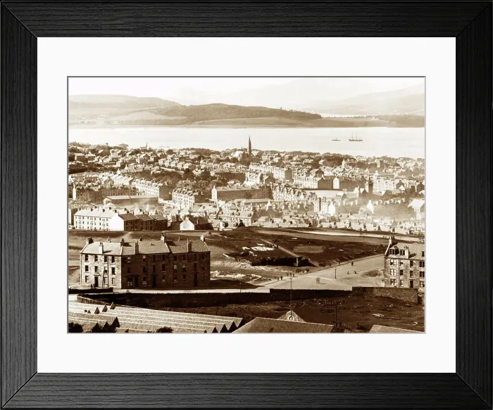 Framed Print : Greenock, Victorian period Framed Print : Greenock, Victorian period