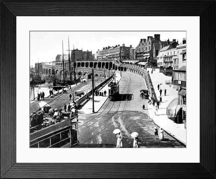 Framed Print : Ramsgate New Road early 1900s Framed Print : Ramsgate New Road early 1900s