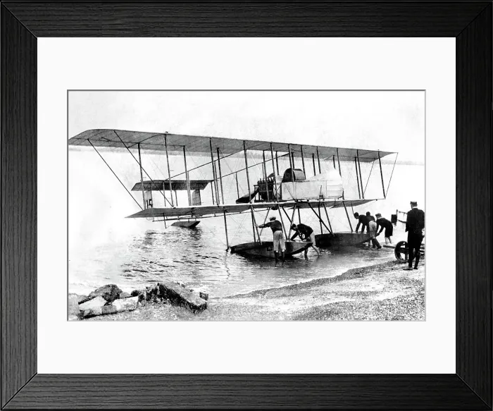 Framed Print : Felixstowe Navy Seaplane early 1900s Framed Print : Felixstowe Navy Seaplane early 1900s