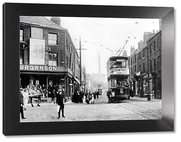 Old Square, Ashton under Lyne, early 1900s