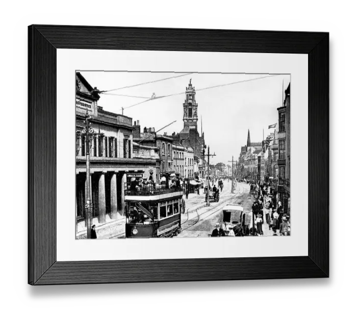 Framed Print : High Street, Colchester, early 1900s Framed Print : High Street, Colchester, early 1900s