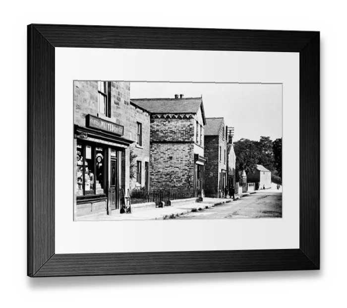 Framed Print : Ackworth, early 1900s Framed Print : Ackworth, early 1900s